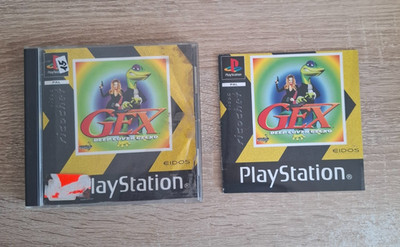 Gex Deep Cover Gecko, Sony Playstation 1 Spiel PS1, Komplett Mit Anleitung OVP