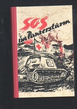 (n15395)   Luther Widmung im Buch: SOS im Panzersturm Ernstes und Heiteres
