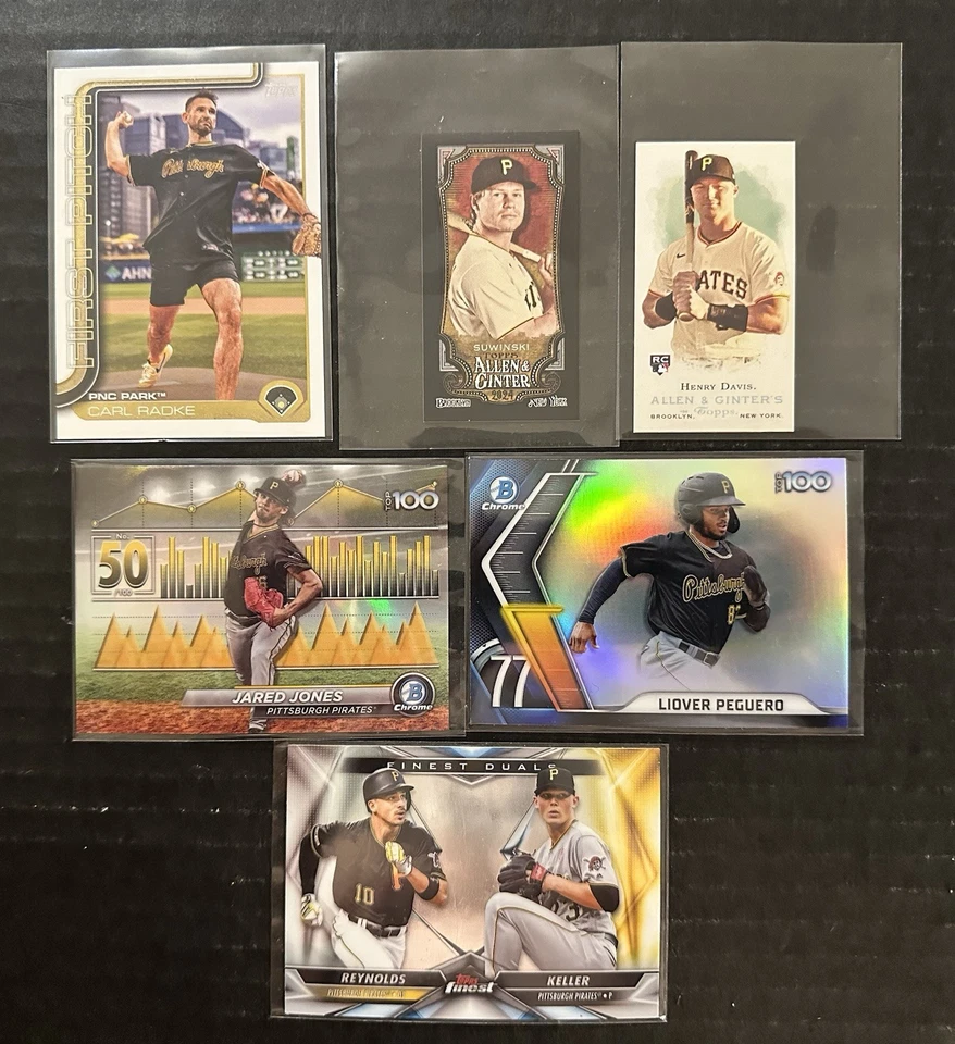 MLB Pittsburgh Pirates Baseball Card Lot #1 - Image 4 of 4