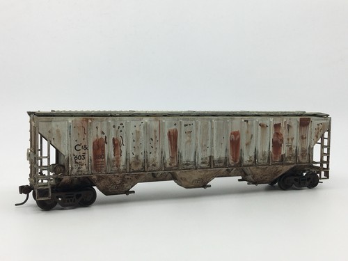 Holva cubierta HO Athearn Chesapeake & Ohio PS 54’ 3 bahías C&O #603380 DESGASTEADA | Zustand: Used