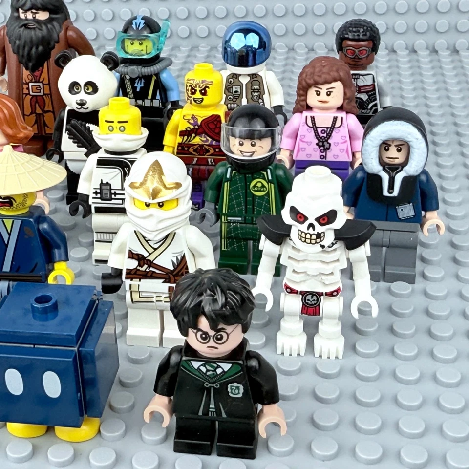 Лот из 20 минифигурок LEGO - случайный выбор, Гарри Поттер, Ниндзяго, город - Изображение 4 из 4