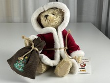 Steiff Animal 670268 Santa Teddy Bear 32cm. Excellent Condition