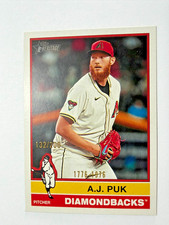 2025 Topps Heritage Bicentennial #490 A.J. Puk #'d 132/200 High Number SP