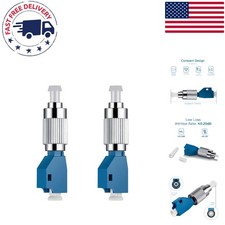 Compact 2-Pack FC to LC Fiber Optic Connector...