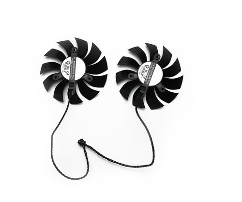 Pair Fans Cooling Fan For EVGA GTX 1080 1070 1060 GTX1060 GTX1070 GTX1080 VGA - Afbeelding 10 van 12