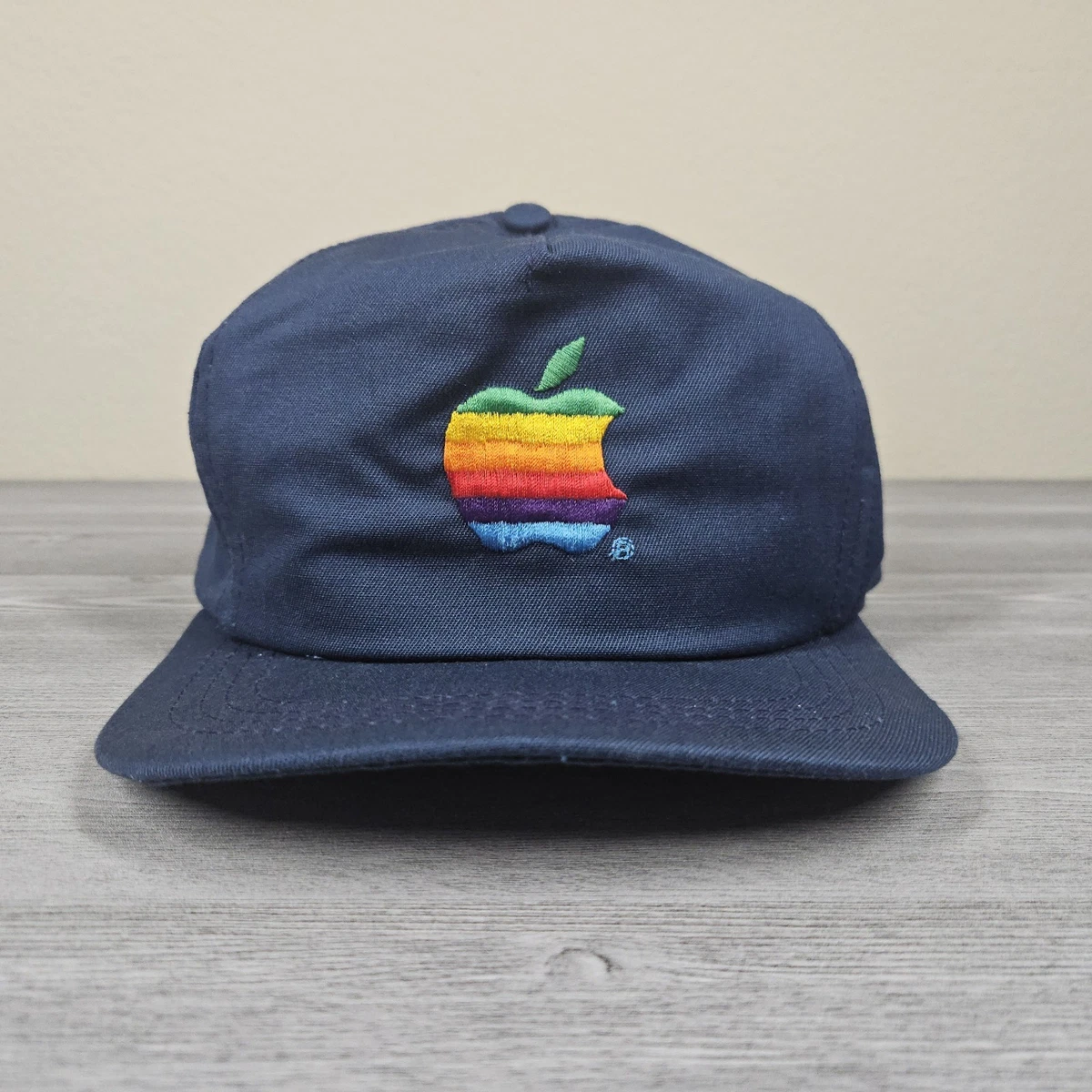激レア Apple 80s CAP vintage ロゴ刺繍 黒 iPhone apple logo hat products for sale | eBay
