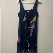 Jonathan Martin Blue Green Sleeveless Midi Sundress 312