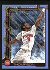 2025 Topps Holiday Basketball Light Blue and White Glitter Holiday Ausar Thompson #H36