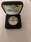 Rare 1998 Mickey Mouse Disney 70th Birthday 1 oz .999 Silver Round/Coin,