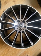 Genuine Mercedes 20’’ Black Turbine Alloy Wheels A2134012300 …
