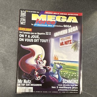 MEGA Force n°32 Octobre 1994 magazine mensuel des consoles SEGA en français