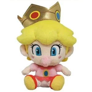 Super Mario ALL STAR COLLECTION Stuffed Plush Toy Baby Peach S Japan New F/S - Picture 1 of 4