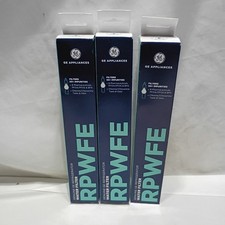 3 Packs GE Genuine Replacement Part Refrigerator Water Filter RPWFE W/RFID Chip
