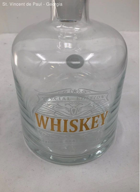 Special Edition Whiskey Decanter And Jack Daniels Tennessee Honey Whiskey Glass - Image 4 of 4