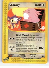 Chansey 72/165 Uncommon Expedition Base Set Pokemon Moderately Played on eBay