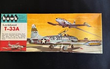 1964 VINTAGE TR-397 Hawk Model Kit Lockheed Martin-BOX ONLY with Sm Misc pieces