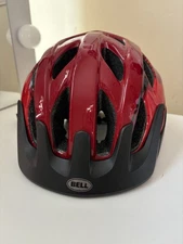 NEW BELL  ADJUSTABLE ULTRALIGHT HELMET  RED BLACK TODDLER KIDS WITHOUT TAGS