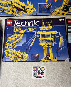 LEGO Technic Giant Model Set 8277 w/ Sticker Sheet Instructions 99% Complete