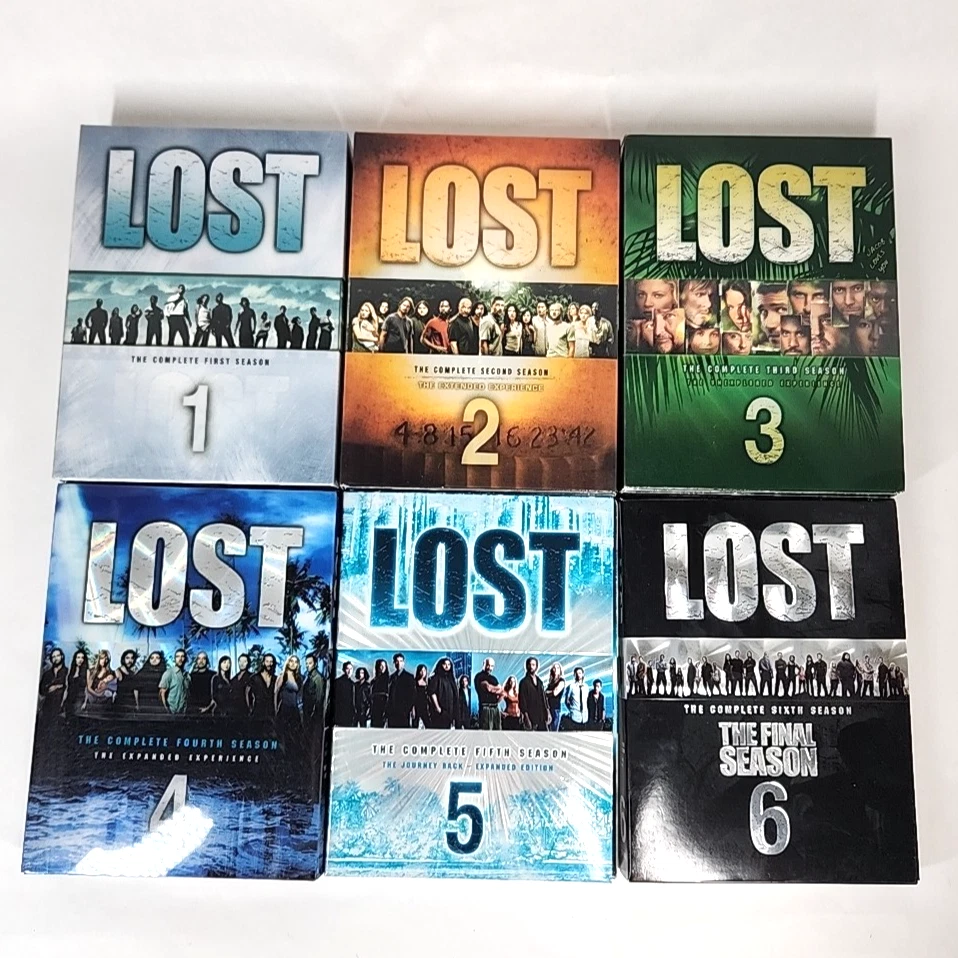 Lost Season 1 6 DVDs & Blu-ray Discs for sale - eBay
