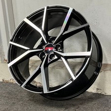 20 Ipw 1400 Style Black Machine Wheels Rims Fits Honda Crv Odyssey Acura Tsx Tl