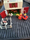 Vintage  Fisher-Price Little People Play Family Farm set -Farm Assesories 1968