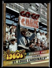 St. Louis Cardinals 2020 Topps Decades' Best Chrome Gold Refractor /50 #DBC-25