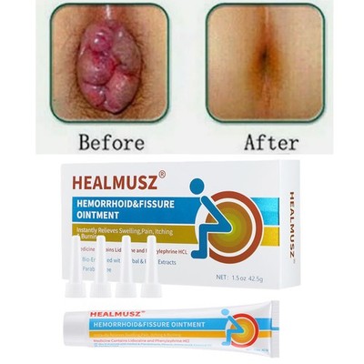 Natural Hemorrhoid Cream, Hemorrhoid Treatment, Hemorrhoid & Fissure Ointment