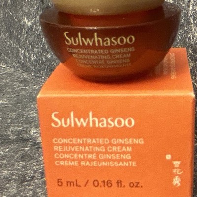 Sulwhasoo Concentrated Ginseng Rejuvenating Face Cream 5mL TRAVEL EXP 6/28 