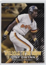 2022 Topps Series 1 Welcome to the Show Black /299 Tony Gwynn #WTTS-41 HOF 1i3j
