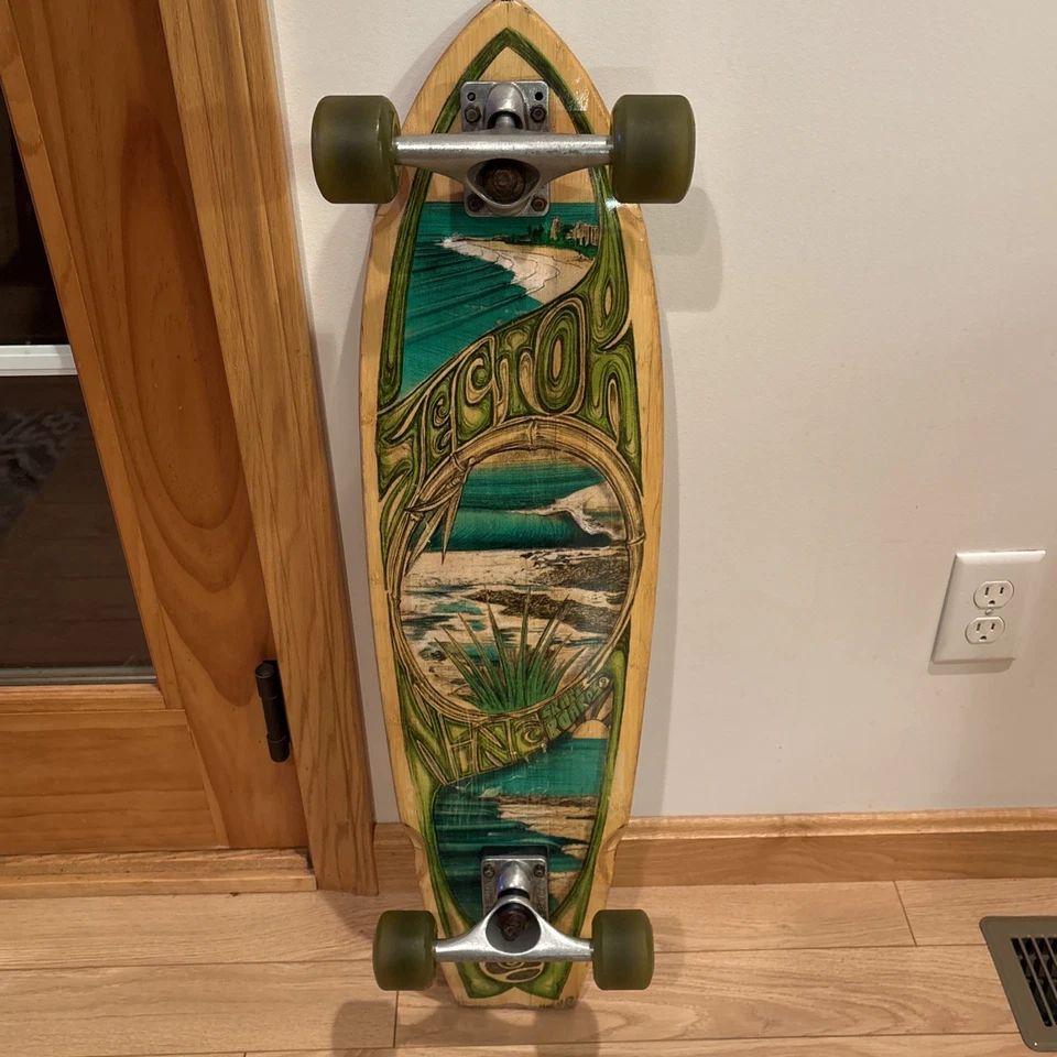 Sector 9 Longboard Bamboo Snapper 8.75" x 34" Cruiser Deck - Image 2 of 4