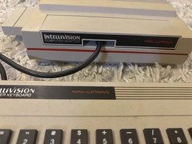 1983 Mattel Intellivision Computer Module & Keyboard - UNTESTED