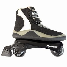 Vtg 1996 Rollerball Inline Radial Skateball Two Wheel Pro Roller Skates Mens 7