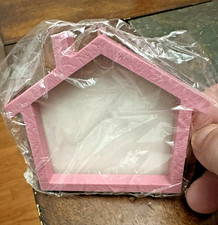 New Berlin CRAFT FRAME for Cross Stitch / picture PINK HOUSE 2 7/8 x 3 3/8"