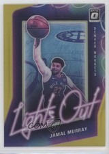 2020-21 Panini Donruss Optic Lights Out Gold Prizm 2/10 Jamal Murray #7 s3g