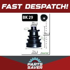 Stivale giunto CV adatto a FORD ESCORT Mk3, Mk4 1.1 1.3 80 a 90 cambio manuale nuovo