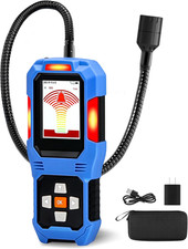 Refrigerant Leak Detector, HVAC Freon Leak Detector with Rechargeable Battery, A