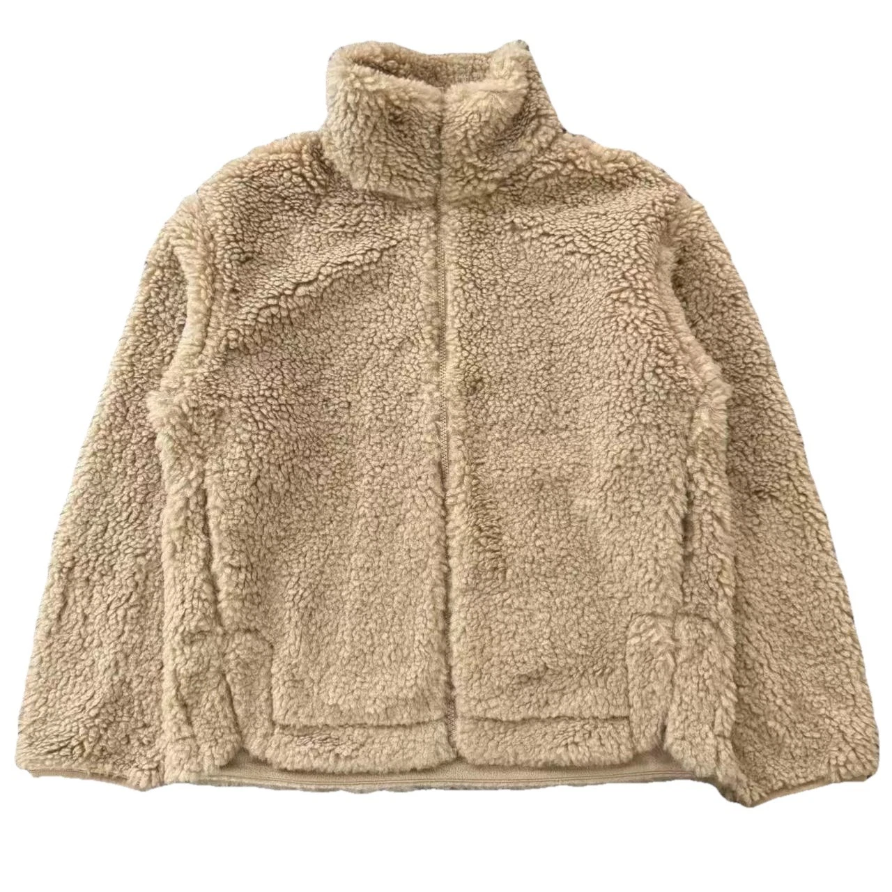 Uniqlo Fleece Zip-Up Jacket Brown Women’s Size XS