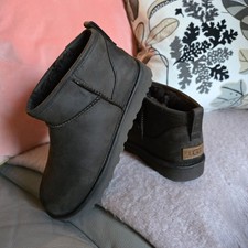 UGG Classic Ultra Mini Leather Boots