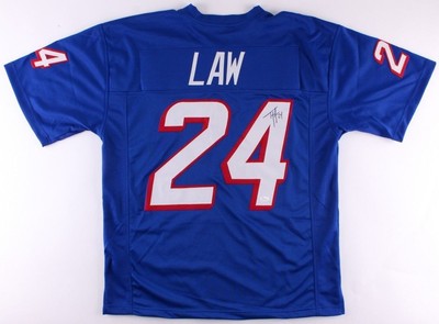 ty law signed jersey