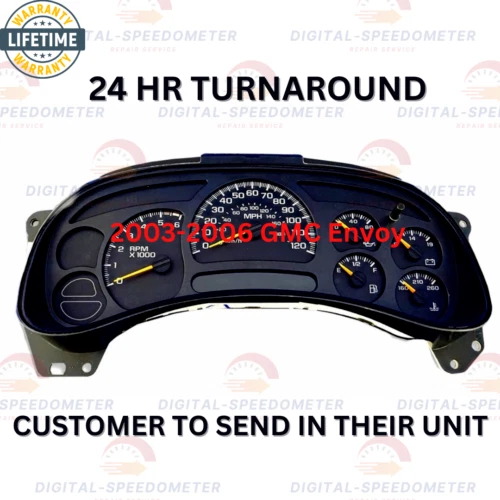 HUMMER H2 PREMIUM CUADRO DE INSTRUMENTOS SERVICIO DE REPARACIÓN VELOCÍMETRO 2005 GM GMC Foto 2 de 4