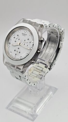 Swatch Full Blooded White SVCK4045AG Irony Diaphane 43mm Aluminum - Picture 4 of 20