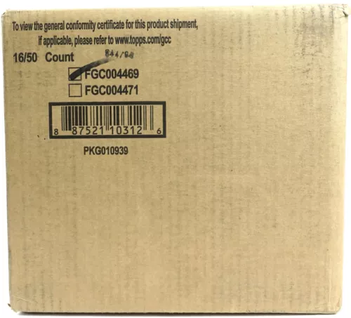 2021/22 TOPPS NHL HOCKEY STICKER COLLECTION 16-BOX CASE