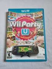 Wii Party U (Nintendo Wii U, 2013) Box and Manual/Inserts only