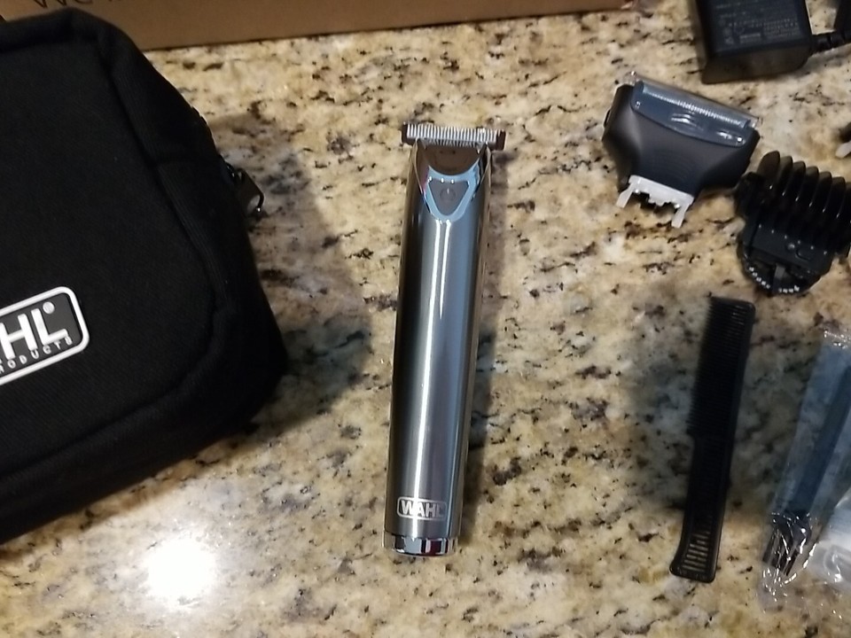 Wahl 09864-SS Brushed Stainless Steel Lithium-Ion 2.0 Trimmer *READ