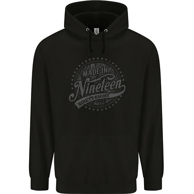 Sweat à Capuche 27 Ans Anniversaire 1998 - Édition Limitée Homme Femme, Cadeau Fun 27e Anniversaire