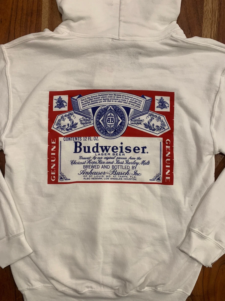 Vintage budweiser online hoodie