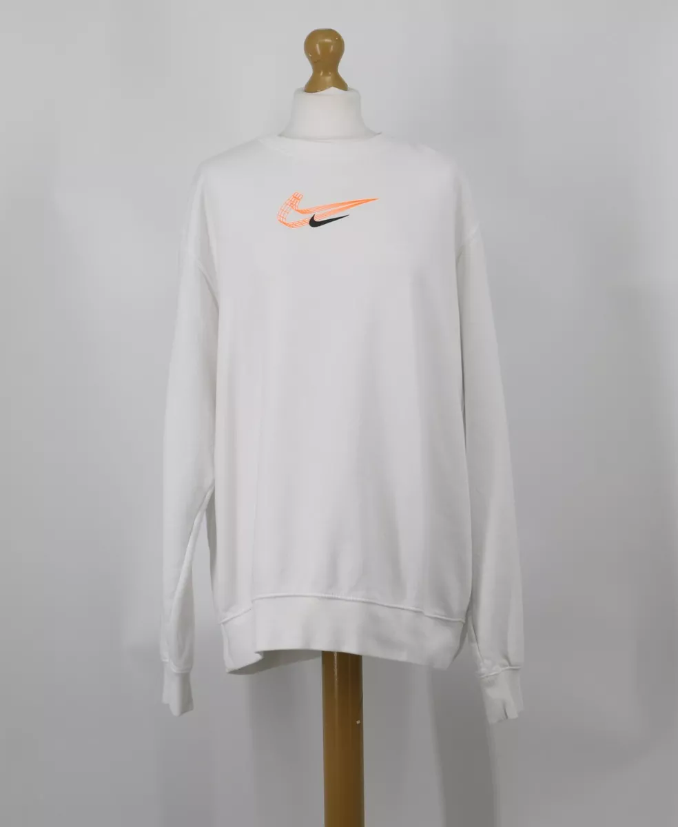Nike swoosh graphic best sale sweatshirt
