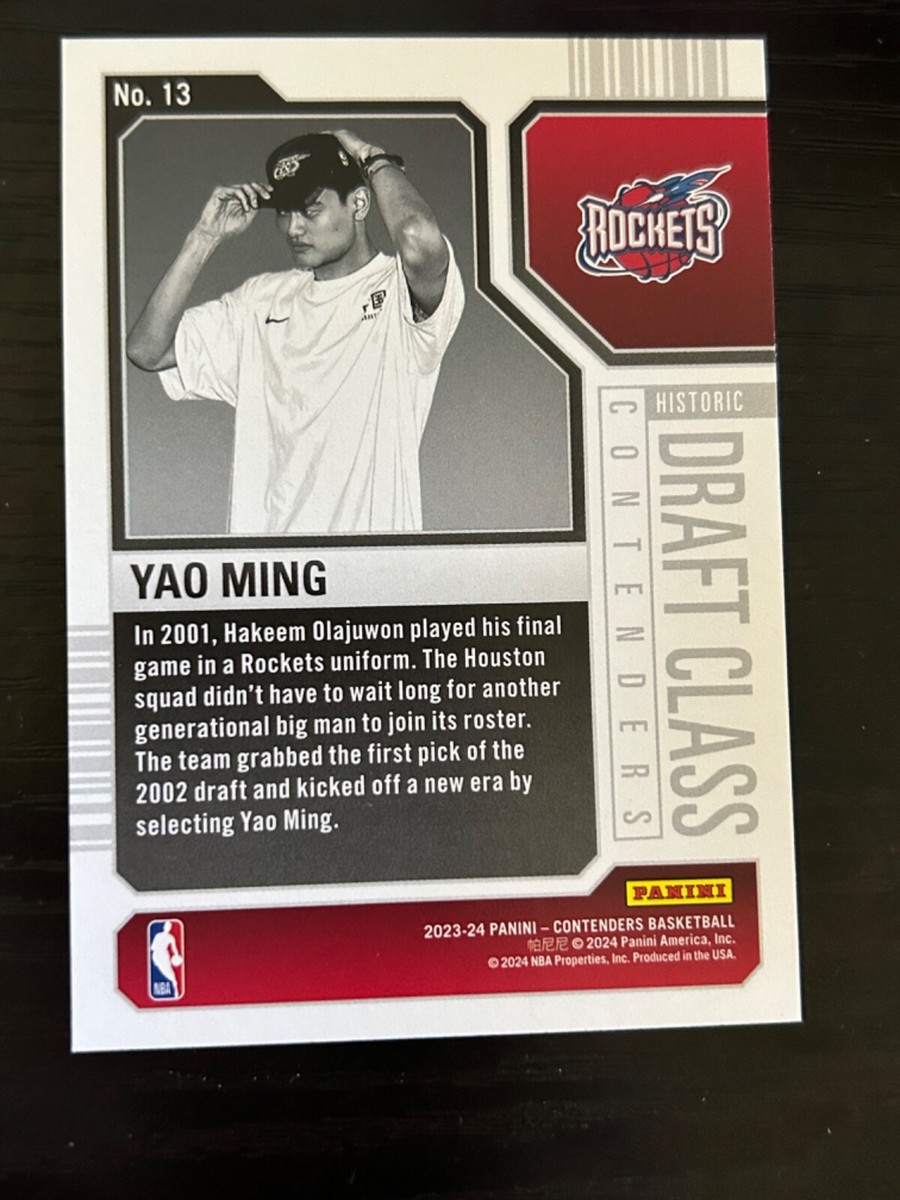 2023-24 Panini Contenders - Historic Draft Class Contenders