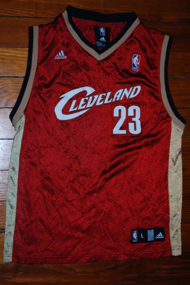 23 Lebron James Cleveland Cavaliers Red NBA Basketball