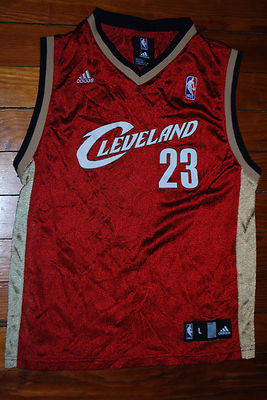 CLEVELAND JAMES 23 レッドジャージ、レブロン 23 Lebron James Cleveland Cavaliers Red NBA Basketball
